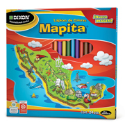 Lápices de Colores Mapita Largo Madera c/24 piezas