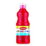 Pintura tempera vinci 473 ml rojo