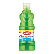 Pintura tempera vinci 473 ml verde fluorescente