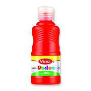Pintura para dedos lavable vinci 237 ml naranja