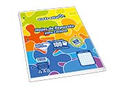 HOJA REPUESTO ESTRELLA CARTA C7 100H C/20