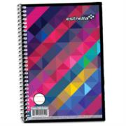 LIBRETA ESTRELLA 1/8 ESPIRAL RAYA 100 HJS