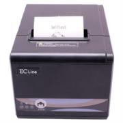 Impresora Ecline Termica Velocidad de Impresion 250mm/s Papel 80mm Corte Automatico Interfaz USB+Serial+Ethernet