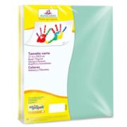Papel Cortado Eurocolors Arcoiris Jumbo Pastel Carta 1000H/Pqte