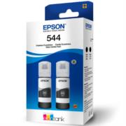 Tinta Epson T544 Pack 2 Pzas Color Negro