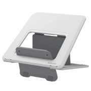 Soporte Fellowes para Laptop Breyta Color Blanco 12 con Ajustes de Altura