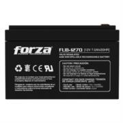 Batería Forza FUB-1270 Sellada de Plomo-Ácido Recargable 12V 7Ah AGM Sin Mantenimiento Negro