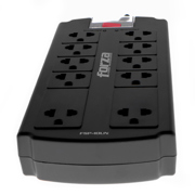 Protector FORZA tension 1080J/1800W - 10 slds universales -120V/240V