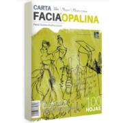 Papel Facia Opalina Carta Marfil C/100 120Grs