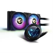 Enfriamiento Liquido para CPU Gigabyte Aorus Waterforce X 240mm RGB 2.0 Display LCD Compatible S 1200 1700 AM4 AM5 sTR4