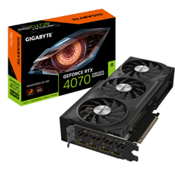 Tarjeta de Video Gigabyte WindForce GeForce RTX4070 Super OC 12GB Triple Fan GDDR6X PCIe 4.0 1xHDMI 3xDP