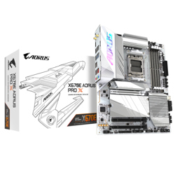 Tarjeta Madre Gigabyte X670E Aorus Pro X White 4xDDR5 128GB 8000Mhz PCIe 5 0 HDMI S AM5 7000 Series Ryzen ATX Wi Fi 7