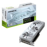 Tarjeta de Video Gigabyte Eagle ICE SFF GeForce RTX5070 OC 12GB Triple Fan White RGB GDDR7 192-bit PCIe 5.0 HDMI DP