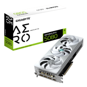 Tarjeta de Video Gigabyte NVIDIA GeForce RTX 5080 AERO OC 16GB 256-bit GDDR7 PCI Express 5.0