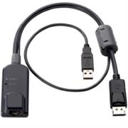Adaptador HPE KVM USB/DisplayPort/RJ45 Negro