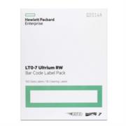 Paquete de Etiquetas HPE Códigos de Barras LTO-7 Ultrium RW