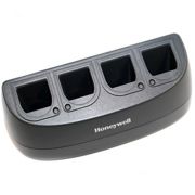 Cargador de baterias Honeywell 4 bahias (Reino Unido) para Voyager 1202G 1472G Xenon 1952G y Granit 1991i Incluye Cables