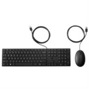 Kit Teclado y Mouse HP 320MK USB 120-240V Color Negro