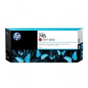 Tinta HP LF 745 DesignJet Rojo Cromatico 300ML
