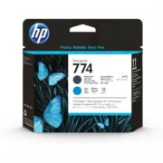 Cabezal HP DesignJet 774 Color Negro Mate-Cian