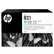 Tinta HP LX 821 Latex 400ml Color Cian Claro
