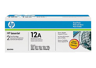 Toner HP Negro Dual Pack
