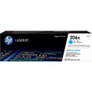Toner HP LaserJet 206X Color Cian.