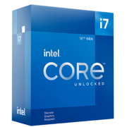 Procesador Intel Core i7 12700KF 3.6GHz 25MB 125W S 1700 Dodeca Core 12th Gen sin Gráficos sin Disipador BX8071512700KF