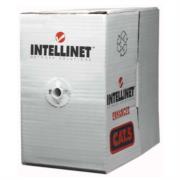 Bobina Cable Intellinet Cat 6 CCA 305m Sólida Color Gris