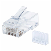 Plug Intellinet RJ45 Cat 6 UTP sólido 90 piezas