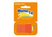 BANDERITAS JANEL SENALES MEMO TIP NARANJA C/DESP PET 23X45MM