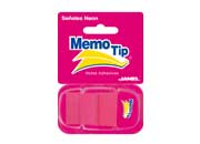 BANDERITAS JANEL SENALES MEMO TIP ROSA C/DESP PET 23X45MM