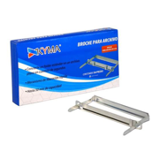 Broche de archivos Kyma de 8cm / Caja de 50 pzs