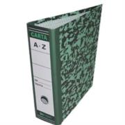 Registrador Kyma Tamaño Carta Color Verde Jaspeado