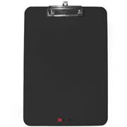 Tabla Agarrapapel Kyma Acrílico Tamaño Carta con Broche Tipo Clip Color Negro