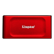 Unidad de Estado Solido SSD Externo Kingston XS1000 1TB USB Color Rojo