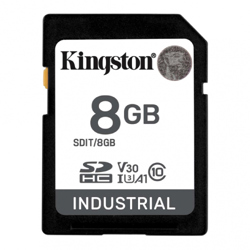 Memoria MicroSDXC Kingston Flash Industrial 8GB UHS-I Clase 10