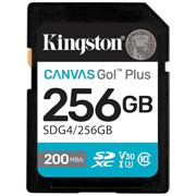 Memoria Flash Kingston SDG4/256GB 256GB SD UHS-I Clase 10 con Adaptador