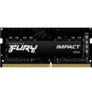 Memoria RAM Kingston FURY Impact 8GB 3200MHz DDR4 CL SODIMM Color Negro