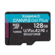 Memoria MicroSD Kingston Canvas Go Plus 128 GB 170R A2 U3 V30