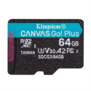 Memoria MicroSD Kingston Canvas Go Plus 64 GB 170R A2 U3 V30