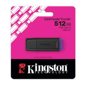 Memoria USB Kingston DTXG2 512GB USB-A 3.0 Lectura 100MB/s Escritura 20MB/s Negro/Morado