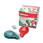 Corrector en cinta Kores 2 Way 8 m x 4.2 mm caja c/10 piezas Selección Mexicana