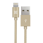 Cable USB Klip Xtreme KAC-010GD Compatible con iPhone iPad iPod de 1 metro de largo Color Gold