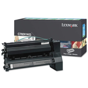 CARTUCHO TONER LEXMARK PREBATE C782 ALTA CAPACIDAD BLACK