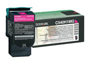 TONER LEXMARK RETURN C540/C543/C544 MAGENTA ALTO RE