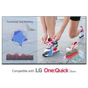 Pantalla LG 75" 75UL3Q-E Digital Signage WebOS UHD 3840x2160 Brillo 400 nits