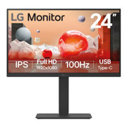 Monitor LG 24 pugadas 1920X1080 IPS 100Hz HDMI DP USB  USB TIPO C RJ45  altavoces integrados