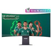 Monitor LG Curvo Gamer 45" OLED 240 HZ 3440x1440 WQHD