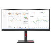 Monitor Lenovo ThinkVision T34w-30 WLED 3440x1440 Curve Panel